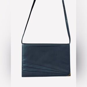 Susan Gail Leather Shoulder Bag